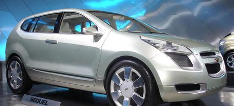 The Chevrolet Sequel is a purpose-built hydrogen fuel cell-powered concept SUV developed by General Motors in 2006.