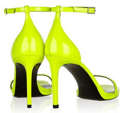 neon sandals