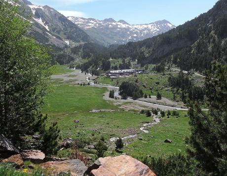 Valle pirenaico en Huesca.