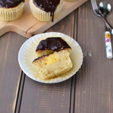 Boston Cream Cupcakes