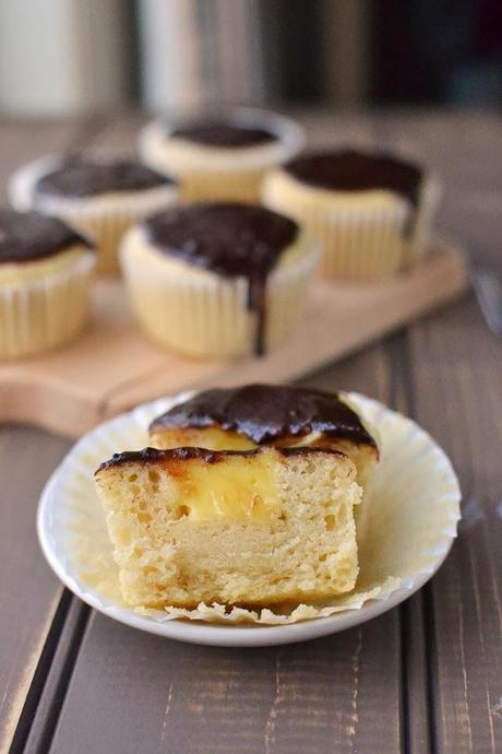 Boston Cream Cupcakes