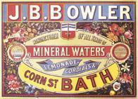 J.B. Bowler Mineral Water sign