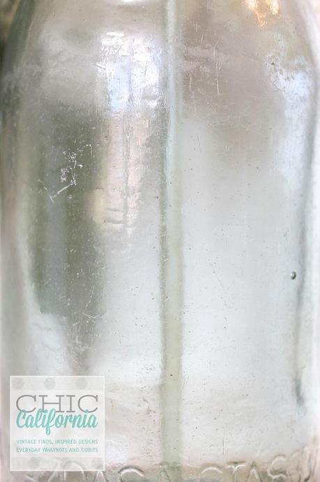 clear glass seltzer