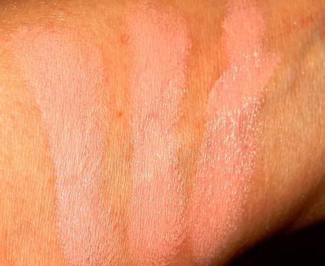 Barry M Lip Paint Peach Swatches 