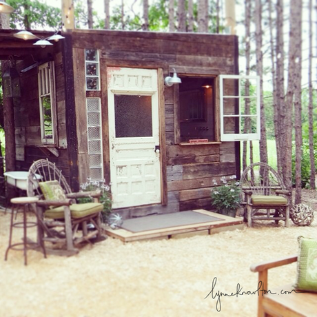 #DIY Tiny Cabin.  Less is the New MORE http://www.lynneknowlton.com/tiny-cabin/ 
