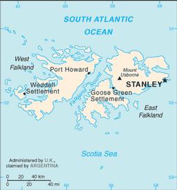 Falkland Islands: UN sides with Argentina.....