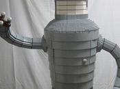 This Giant LEGO Bender Coolest Liquor Cabinet World