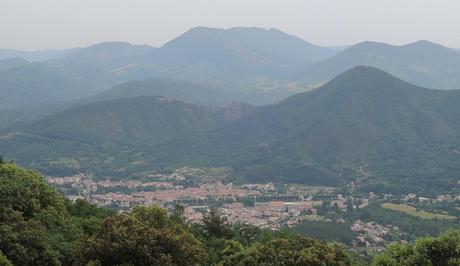 Aix-les-Thermes. El prepirineo francés.