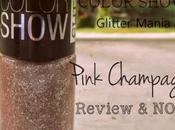Maybelline Color Show Glitter Mania Nail Paint Pink Champagne Review