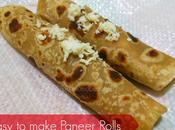 Easy Make Paneer Rolls
