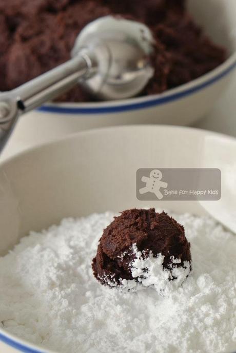 Chocolate Gooey Butter Cookies (Paula Deen)