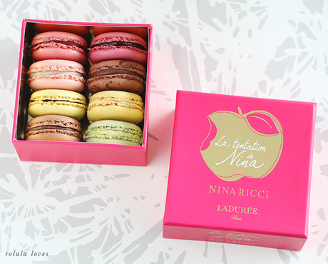 Laduree  Macaron Box, Nina Ricci La tentation de Nina