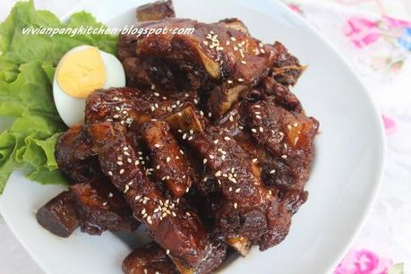 Braised Pork Ribs in 1234 Sauce (高升排骨)