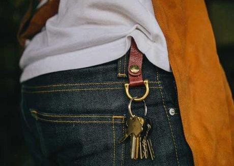 JM&Sons Leather Key Chain