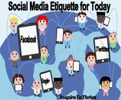 social media etiquette