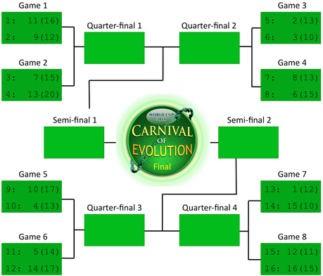73rd Carnival of Evolution: World Cup Edition