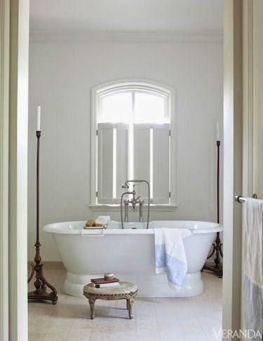 Focus on Bathrooms: 30 New Designs in Whites and Creams (and One Awesome Blue One)