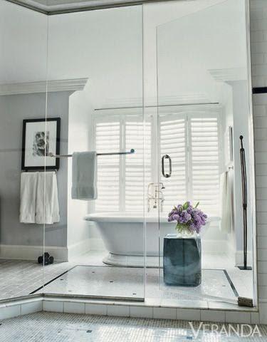 Focus on Bathrooms: 30 New Designs in Whites and Creams (and One Awesome Blue One)