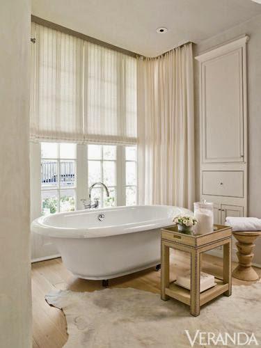 Focus on Bathrooms: 30 New Designs in Whites and Creams (and One Awesome Blue One)