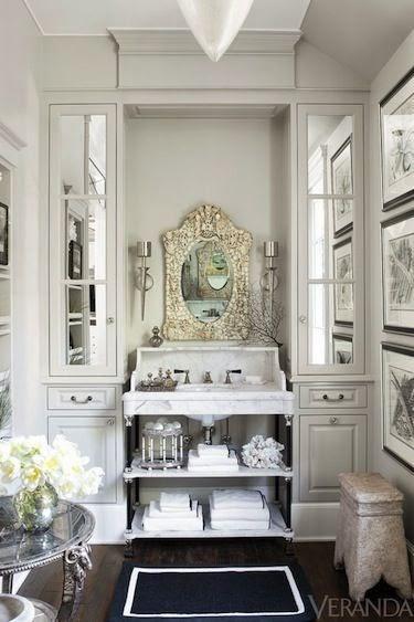 Focus on Bathrooms: 30 New Designs in Whites and Creams (and One Awesome Blue One)