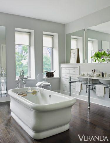 Focus on Bathrooms: 30 New Designs in Whites and Creams (and One Awesome Blue One)