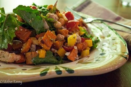 Sweet Potato and Chicken Bowl