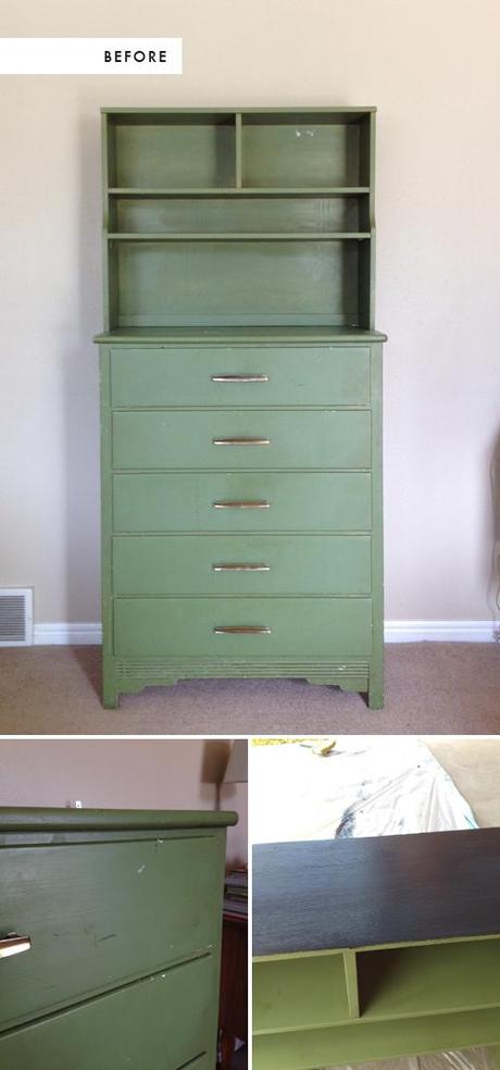 refinishing a flea market find with Farrow and Ball paint