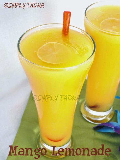 Mango Lemoande| Summer Special Mango Drink