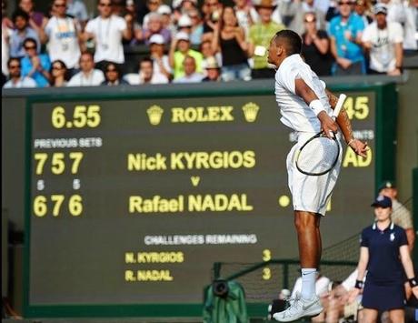 Kyrgios jumps to fame - Rafa, Sharapova crash out following Serena, Li Na and .....