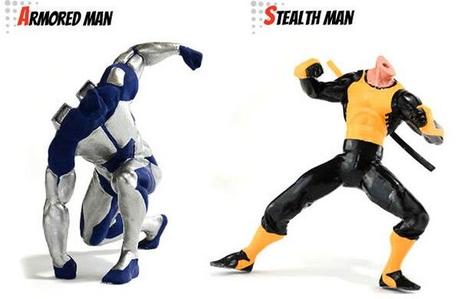 create your own superhero action figure