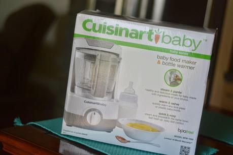 Making your own baby food + a chance to win a Cuisinart Baby Food Maker