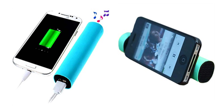 2 in 1 External Battery/Power Bank and Speaker