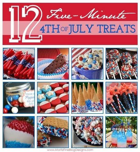 It's Never Too Late: 19 EASY and Awesome July 4th Food, Decorating, and Craft Ideas