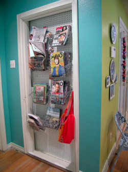 DIY closet organization