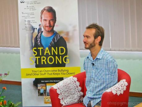 Joy can be your bully-proof shield {Stand Strong by Nick Vujicic}