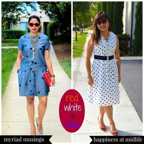 TREND TROTTING THURSDAY- RED, WHITE & BLUE