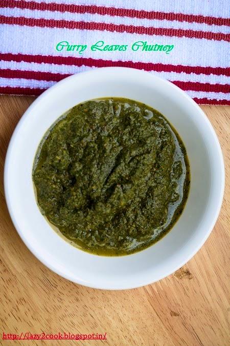 Kadi Patta Chutney | Curry Leaves Chutney
