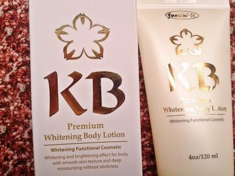 Review: KB Premium Whitening Body Lotion