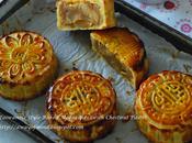 台式奶香月饼 （板栗馅） Taiwanese Style Baked Mooncakes (with Chestnut Paste)
