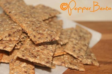 Sesame & Linseed Savoury Crackers