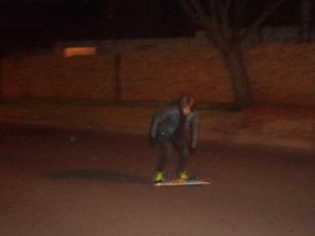 night skateboarding - svc