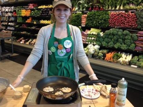 Frozen Blueberries {Jackson, MS Whole Foods Sale!} blueberry-pancake-sample