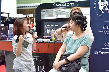 Watsons Hair Affair - SM Southmall - Genzel Kisses Blog (c) Curly Waves Hairstyle