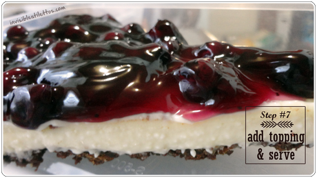 No-Bake Blueberry Cheesecake