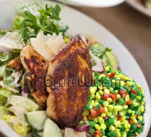 Chicken Cutlets with Succotash|BeLiteWeight|Weight Loss Recipes