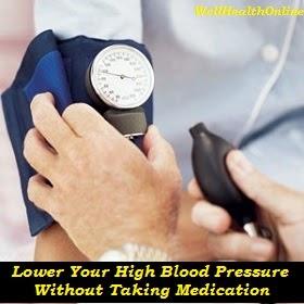 Lower Your High Blood Pressure Without Taking Medication