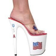fourth of july, july 4th, red white blue shoes, shoes for the fourth of july, patriotic shoes, independence day shoes, sexy heels. what to wear for the fourth of july