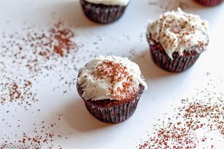 Milk Stout Chocolate Cupcakes with Cream Cheese Frosting