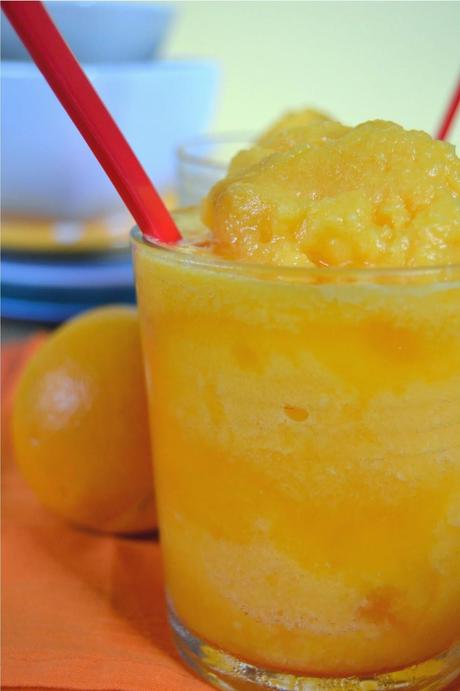 Fresh Orange Slushie