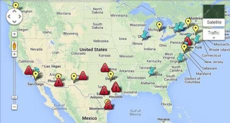 map of dumping of illegals